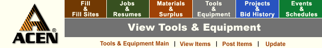 ACEn Tools & Equipment Exchange